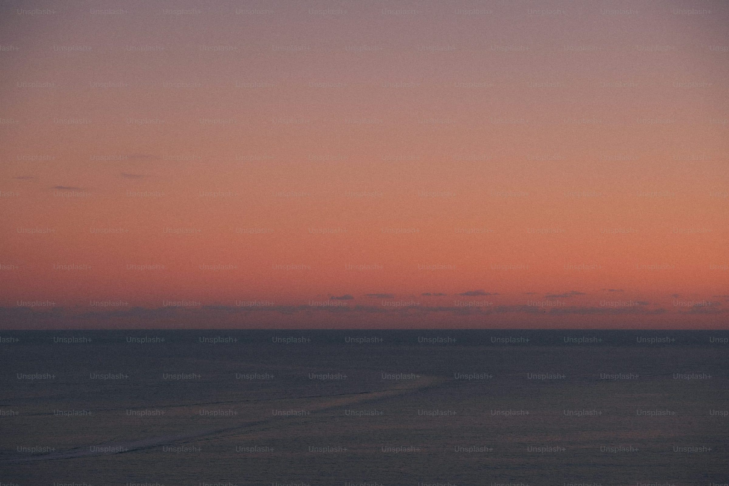 Evening sky just after sunset